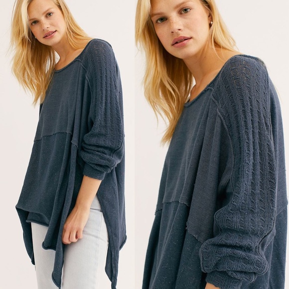 Free People Sweaters - Free People My Girl Pullover Asymmetrical Sweater